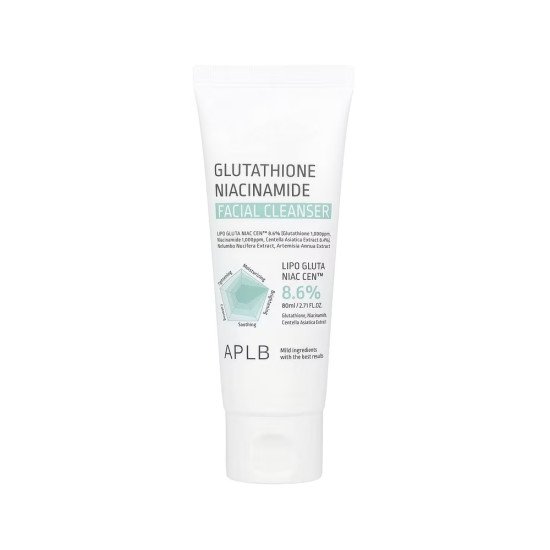 Glutathione niacinamide facial cleanser 80ml