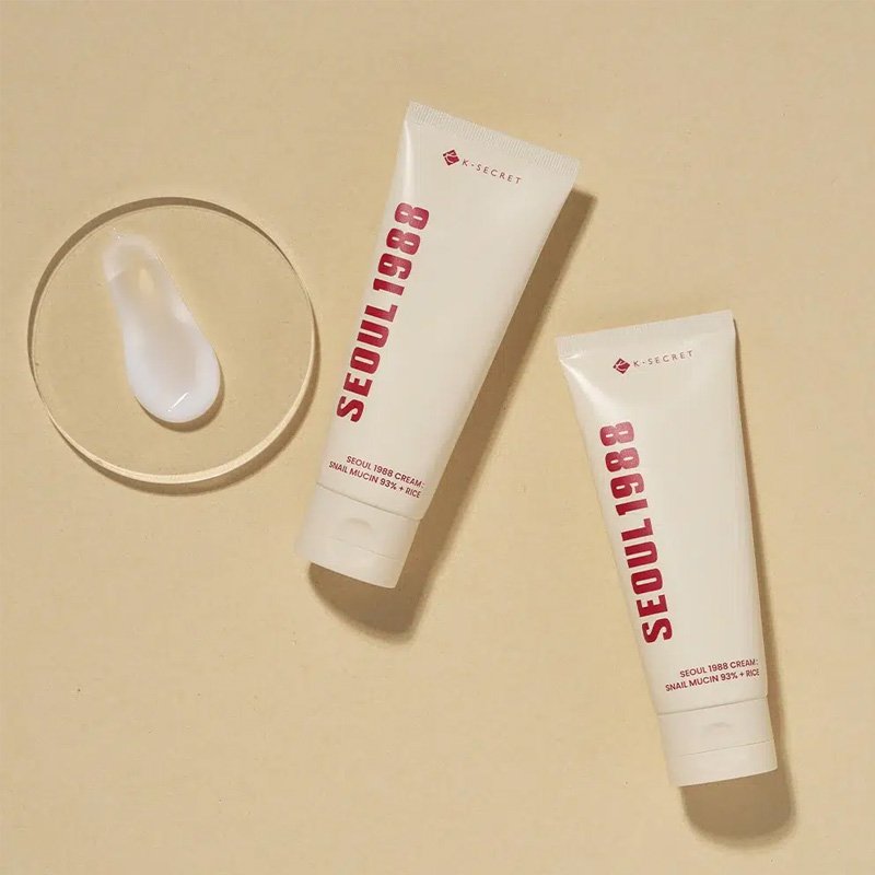  Seoul 1988 Cream: Snail Mucin 93% + Rice 100ml